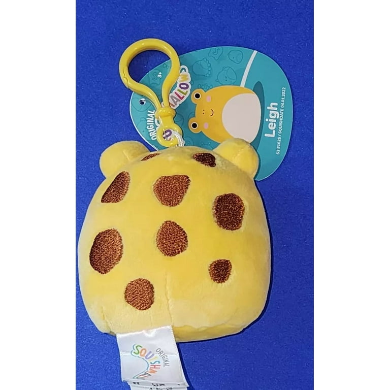 Squishmallows Clip de 3.5 Wendy la rana con bufanda