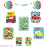DOBA KIDS TOY Disney 1st Birthday Cars Room Decorating Kit