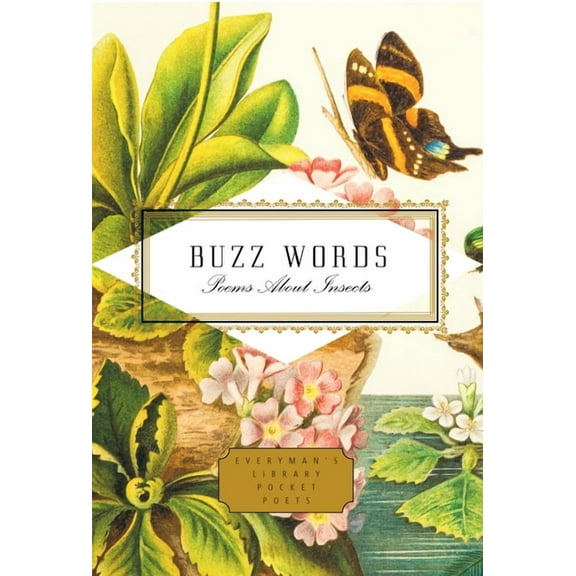 Everyman's Library Pocket Poets Buzz Words: Poems about Insects, (Hardcover)