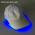 thumbnail image 1 of Fashion Unisex Solid Color LED Luminous Baseball Hat Christmas Party Peaked Cap, 1 of 10