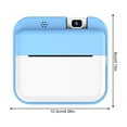 thumbnail image 3 of Kid's Printing Camera Clearance Build In 2.0 Inch Screen 180 Degree Rotating HD Lens 24 Megapixel Lightweight And Portable Printing Camera Sky Blue, 3 of 8