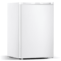 Moifoi 3.0 Cu.ft Upright Freezer, Reversible Single Door, White