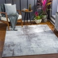 thumbnail image 2 of Surya Wanderlust WNL-2325 106 x 148" Rectangle Modern Fabric Rug in Gray/White, 2 of 7