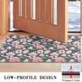 thumbnail image 3 of Pioneer Flower Floral Print Pattern Door Rugs,Washable Non Slip Door Mats Indoor,Decorative Door Mats,Entry Mat Indoor for Entrance,Bedroom,Kitchen,Bathroom,17"x30", 3 of 6