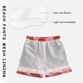 thumbnail image 5 of Kids' Beach Pants Comfortable Swim Trunks Red Maple Leaf Pattern Shorts for Pool Vacation and Lounge Wear 5T, 5 of 8