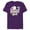 Purple, variant on Family Guy Peter Griffin Couch Nap - Short Sleeve Blended T-Shirt for Adults - Customized-Celadon Snow Heather