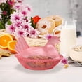 thumbnail image 5 of Chicken Kitchen Decor Candy Dish With Lid Hen On Nest, Glass Vintage Rooster Candy Jar, Rural Farmhouse Style Candy Bowl for Home Kitchen Decor & Gift Giving, 5 of 6