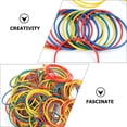 thumbnail image 3 of Colorful Rubber Bands for Decor Assorted Colors Strong Elasticity for Household Use 1 Set, 3 of 8