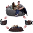 thumbnail image 2 of Puff Cama King Size 2 en 1 Baggy Oxford 180 x 180 cm Baggy Puff Baggy 2 Bed King Oxford 180 x 180 cm, 2 of 4