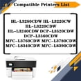 thumbnail image 2 of Replacement for TN-269XL TN269XL Toner Cartridges Compatible for Brother HL-L3280CDW HL-L3220CW HL-L3220CDW HL-L3240CDW DCP-L3520CDW DCP-L3560CDW MFC-L3760CDW Printers, 2 of 7