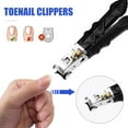 thumbnail image 4 of Ultra Wide Jaw Opening Nail Clippers, Long Handle Toenail Clippers for Seniors, Wide Jaw Opening Nail Clipper for Men, Heavy Duty Ingrown Toenail Clipper Nail Cutter, Upgraded Splash-Proof Design, 4 of 5