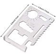 thumbnail image 6 of 11 in 1 Beer Opener Survival Credit Card Tool Fits Perfect in Your Wallet Stocking Stuffers for Men Christmas Gifts Under 10 Dollars, 6 of 6