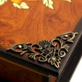 thumbnail image 4 of TROGN 1pcs Triangle Archaize Angle Chinese Antique Angle Brass Fittings Corner Box Jewelry Wood, 4 of 9