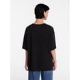 thumbnail image 3 of Peanuts Women's Halloween Graphic Tee with Short Sleeves, Sizes XXS-XXL, 3 of 5