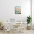 thumbnail image 2 of Stupell Desert Canyon Vivid Cacti Plants Landscape Painting Gold Floater Framed Art Print Wall Art, 2 of 6