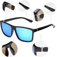 thumbnail image 3 of Men's Sports Polarized Sunglasses Square Frame Glasses NP1007, 3 of 4