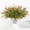 Orange, variant on chaungfeng 1PC Outdoor Artificial Plant Fake Stems Plants, 13inch Faux Plastic Greenery for Indoor Outside Hanging Garden Porch Window Box Home Wedding Farmhouse for Patio (Purple)
