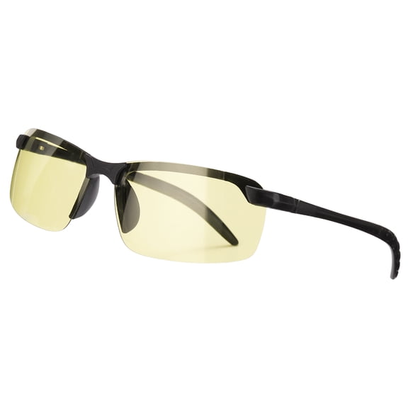 Sport Sunglasses Cycling Polarized Sun Glasses for Men Women Mountain Bike Driving Fishing Running, Black/Yellow Gray