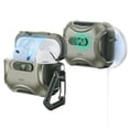 thumbnail image 1 of Funda ESR para AirPods Pro 3 2025 compatible con MagSafe, protección ضد caídas, verde, 1 of 9