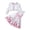 outfits 64#White, variant on ZXLBBD Girls Floral Dress Set Spring Fall Vacation Outfits Toddler 2 Piece Outfit with Cardigan and Floral Print Dress Clothing Sets,Pink,Size 5 Y-6 Y
