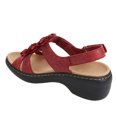 thumbnail image 5 of RKSTN Sandals for Women Summer Solid Color Comfortable Hollow Out Wedge Flowers Sandals Soft Comfortable Sandals, 5 of 5