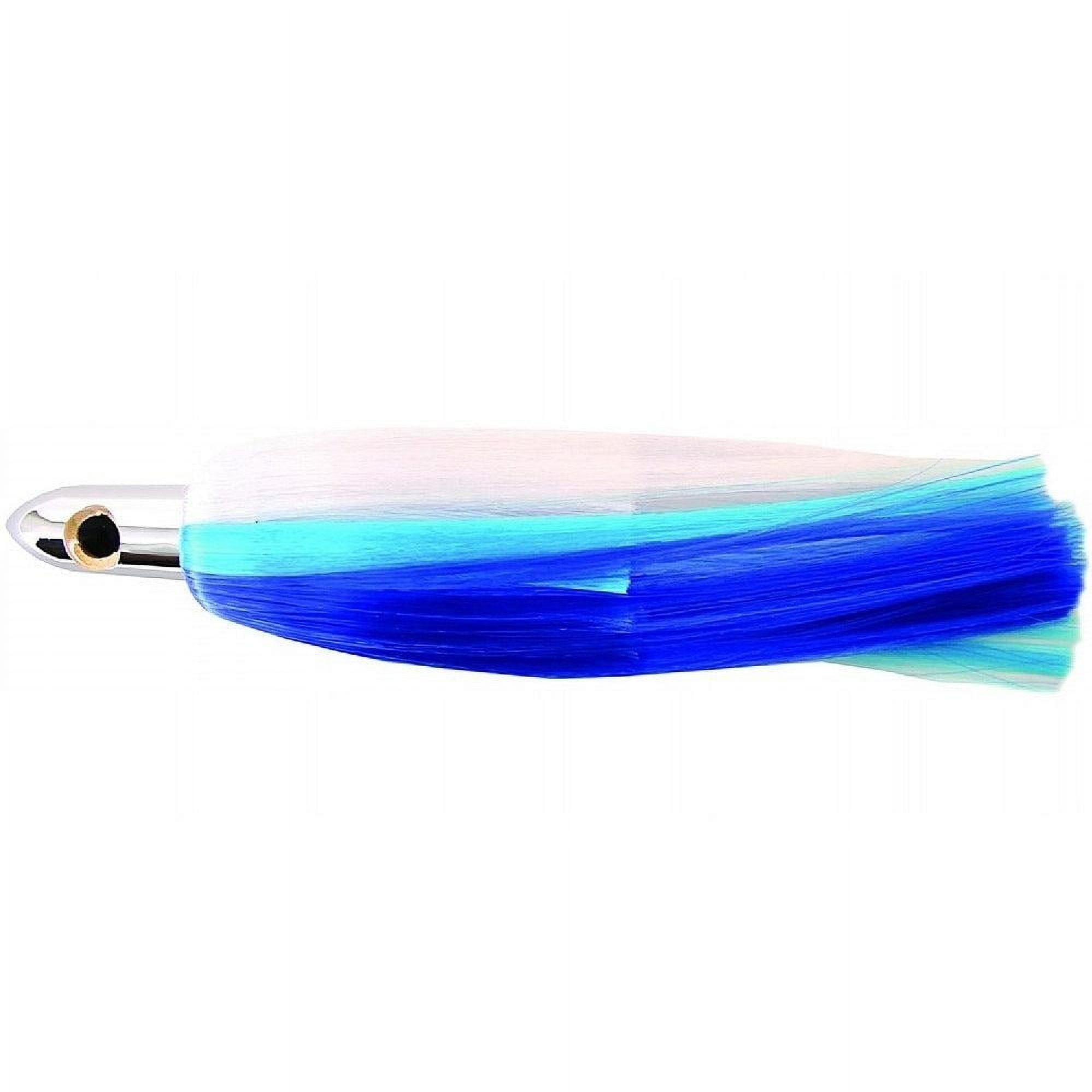 ILand Lure The Ilander 8.25" 2.5oz Chrome Head,Red-white Lures