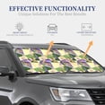 thumbnail image 5 of Yiaed Labrador Retriever Dog Print Car Front Windshield Sun Shade,Foldable Anti-UV Car Sunshade for Front Window for Most Vehicles-Small, 5 of 5