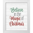 thumbnail image 1 of Robinson, Tamara 15x18 White Modern Wood Framed Museum Art Print Titled - Believe in the Magic of Christmas, 1 of 4