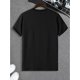 thumbnail image 2 of Men's Casual Graphic Tee - "I'm Not Antisocial, I'm Anti-Stupid" Funny Cat Design, Navy Blue Crew Neck Short Sleeve, Lightweight Summer Shirt for Casual Attire, 2 of 6