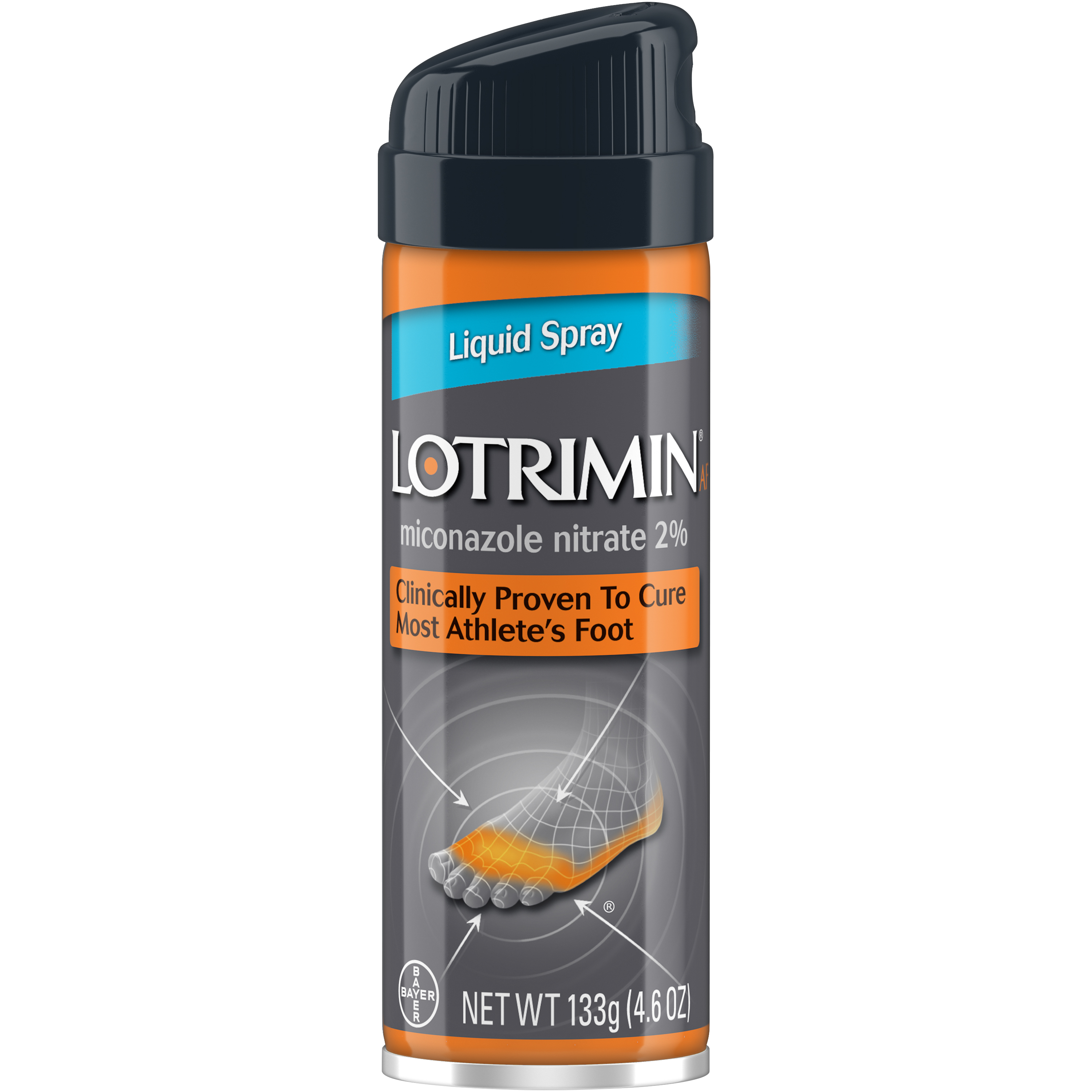 Lotrimin AF Athlete s Foot Liquid Spray 4 6 Ounce Spray Can Walmart Lotrimin AF Athlete s Foot Liquid Spray 4 6 Ounce Spray Can Walmart