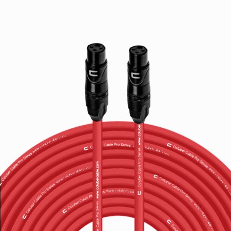Coluber Cable Balanced XLR Cable Female to XLR Female Pro Microphone Cable