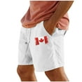 thumbnail image 1 of Pantalones Cortos para Hombre de Cintura Elástica con Bolsillos Impresos Pantalones Cortos Rectos, Pantalones Deportivos Casuales con Cintura Elástica, 1 of 4