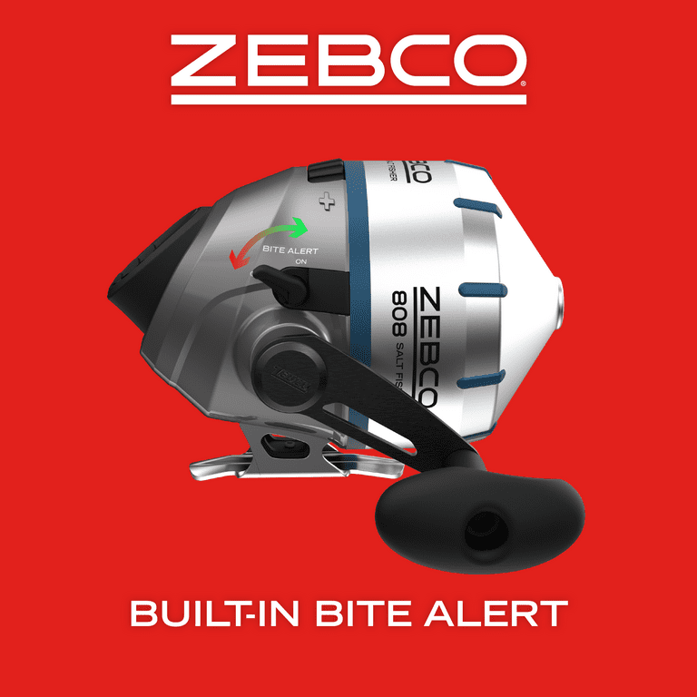 Zebco 808 Spincast Combo, 7'0, Medium-Heavy