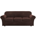 thumbnail image 5 of Sofa Cover,1Modern Velvet Plush High Stretch Sofa Slipcover Sofa Cover Furniture Protector Form Fit Thick Velvet Sofa Cover For 2 Cushion Couch, 5 of 8
