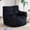 Black, variant on ChromaCore Corduroy Bean Bag Chair, Plush Memory Sponge Filled for Living Room & Bedroom