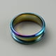 thumbnail image 2 of 304 Stainless Steel Grooved Finger Ring Settings Ring Core Blank for Inlay Ring Jewelry Making Rainbow Color Inner Diameter: 20mm, 2 of 2
