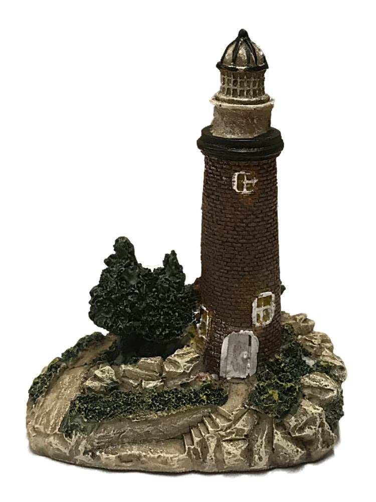 Small Resin Lighthouse Figurine Collection 4 5 Inches Home Table Small Resin Lighthouse Figurine Collection 4 5 Inches Home Table Decor Knick Knack Com