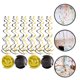 thumbnail image 1 of IDEANATEGRATE 24Ud Adorno Colgante Espiral De Plástico Para Decorar Y, 1 of 5