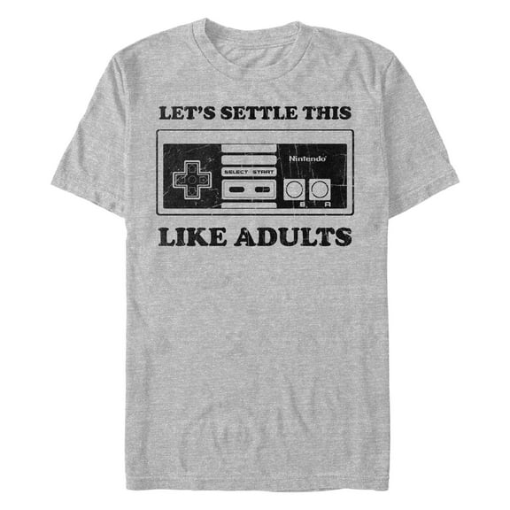 Men's Nintendo Let's Settle This  Graphic T-Shirt