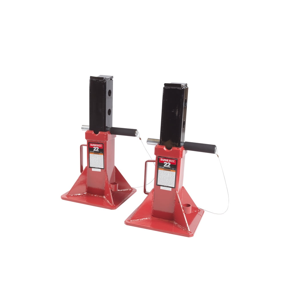 Sunex 1522 22 Ton Pin Type Jack Stands (Pair)