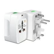 Universal AC Power Outlet Power Plug Adapter