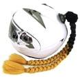 thumbnail image 5 of Recién llegado, casco trenzado para motocicleta, casco para mujer, trenzas de 24 pulgadas con ventosa giratoria, coletas dobles, trenzas para casco, 5 of 5