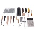 thumbnail image 3 of Leather Crafting Supplies,Leather Working Kit 59pcs Leather Craft Making Kit Leather Crafting Tools Versatile Functionality, 3 of 9