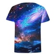 thumbnail image 5 of Womens T Shirts Graphic Tees Boho Athletic Tops Women 3X Women Fashion Tops Summer Crew Neck Tops Grey, 5 of 5