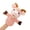 Pink, variant on Hand Puppet Zoo Animal Plush Goat，Toddler Animal Plush Toy for Show Theater, Birthday Gifts