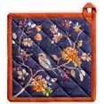 thumbnail image 1 of Kelim 100% Cotton Pot Holder with Loop Heat Resistant for BBQ | Cooking | Baking | Grilling | Microwave | Barbecue | Thanksgiving/Christmas (Infinity, 8 Inch by 8 Inch)., 1 of 8