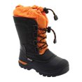 thumbnail image 2 of baffin pinetree snow boot, charcoal/orange, 8 m us big kid, 2 of 7