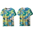 thumbnail image 5 of Xcmzpl Men's Camo T Shirt Hunting Shirts Short Sleeve Crew Neck Fishing Camouflage Shirt Vintage Muscle Slim Fitted Tee Shirts, 5 of 10