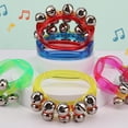 thumbnail image 4 of maskred Wide Application Jingle Hand Bells For Music Therapy And Relaxation Easy Green, 4 of 6