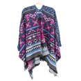 thumbnail image 2 of Aoochasliy Winter Scarfs Christmas Women Warm Oversized Printing Blanket Cape Wraps Shawl Cardigans, 2 of 3